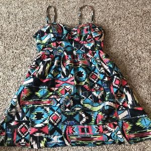 Triable tank top dress
